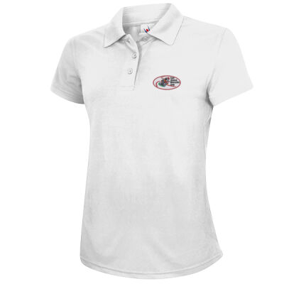 EAMG Ladies Embroidered Super Cool Polo Thumbnail